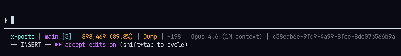 Dump zone — orange, quality declining
