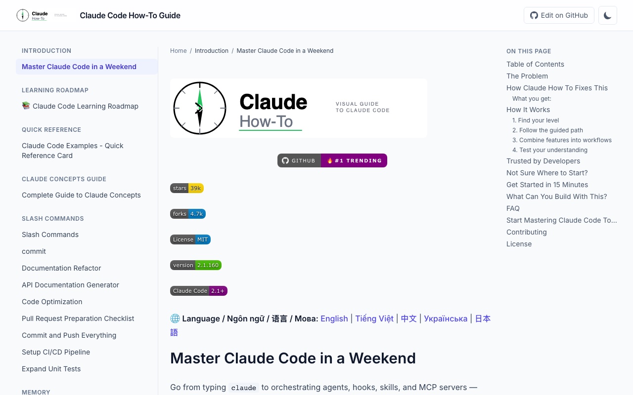 claude-howto — AI-powered developer tool by Luong Nguyen, open-source on GitHub